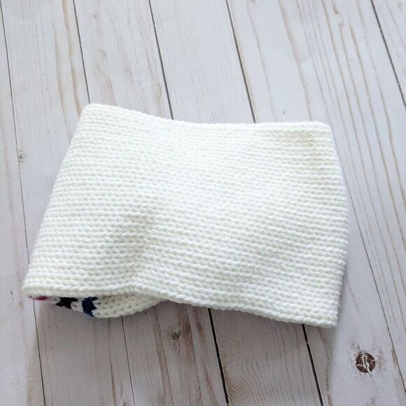 Handmade Bisexual Pride Striped Knit Headband - Picture 2 of 2